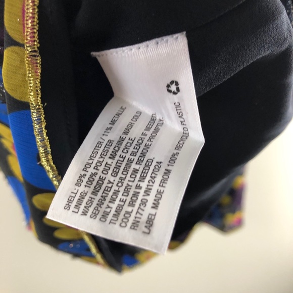 Anna Sui Target Metallic Circles Mini Dress NWT - Picture 6 of 8